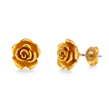 Load image into Gallery viewer, Rose Stud Earrings
