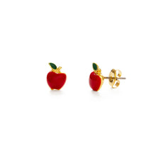 Load image into Gallery viewer, Apple Stud Earrings

