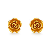 Load image into Gallery viewer, Rose Stud Earrings
