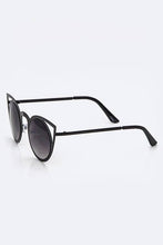 Load image into Gallery viewer, Metal Cat Eye Frame Sunglasses
