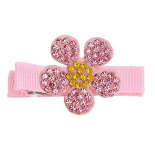 Load image into Gallery viewer, Rhinestone Daisy Clip.
