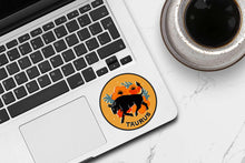 Load image into Gallery viewer, Zodiac Sticker: Taurus.
