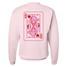 Load image into Gallery viewer, Queen of Hearts Sweatshirt
