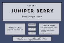 Load image into Gallery viewer, Juniper Berry Candle - Bend, Oregon - 1905
