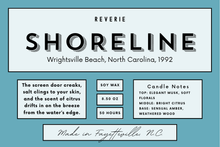 Load image into Gallery viewer, Shoreline Candle – Wrightsville Beach, North Carolina, 1992
