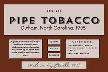 Load image into Gallery viewer, Pipe Tobacco Candle - Durham, North Carolina, 1905
