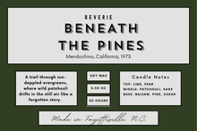 Load image into Gallery viewer, Beneath the Pines Candle– Mendocino, California, 1973
