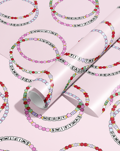 Swiftmas Bracelets Wrapping Paper.