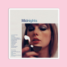 Load image into Gallery viewer, Taylor Swift Album Cover Midnights Vinyl Waterproof Stickers.
