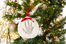 Load image into Gallery viewer, Baby Christmas Handprint or Footprint Keepsake Ornament.
