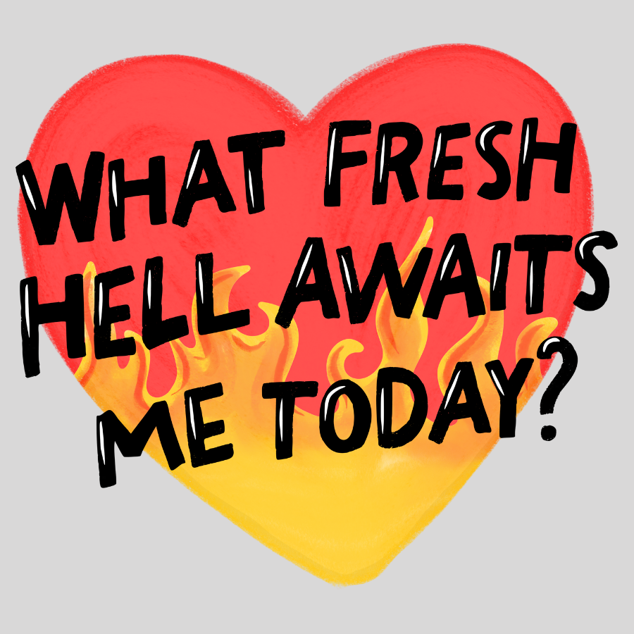 What Fresh Hell Magnet