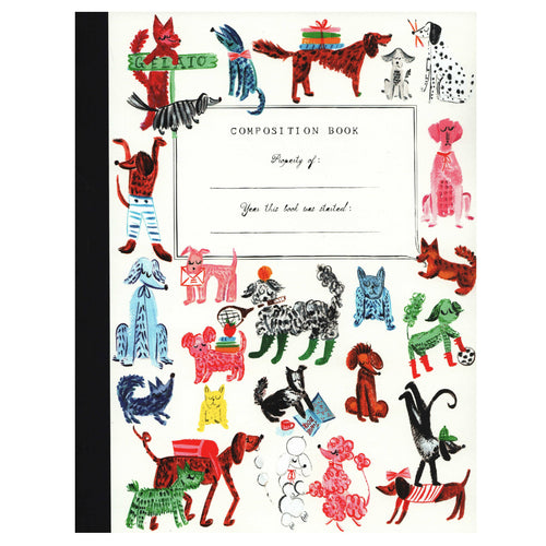 Doggies Composition Book.