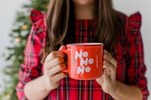 Load image into Gallery viewer, Christmas Camper Mug, Ho Ho Ho.
