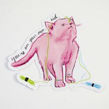 Load image into Gallery viewer, YOYOK Cat Vinyl Sticker.
