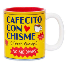 Load image into Gallery viewer, Cafecito con Chisme Coffee Mug.
