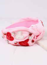 Load image into Gallery viewer, Endless Love heart Headband PINK

