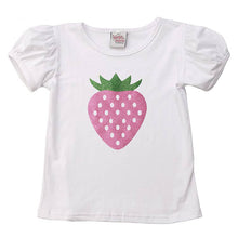 Load image into Gallery viewer, Strawberry Puff sleeve Tee

