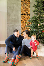 Load image into Gallery viewer, Family Christmas Plaid Holiday Sock Set.
