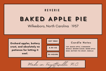 Load image into Gallery viewer, Baked Apple Pie Candle - Wilkesboro, North Carolina · 1957
