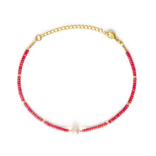 Load image into Gallery viewer, Pearl Miyuki Bead Friendship Bracelet.
