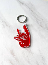 Load image into Gallery viewer, Wolfpack Acrylic Keychain
