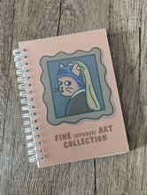 Load image into Gallery viewer, Fine Art Collection Pearl - Reusable Sticker Book - 50 Pages.
