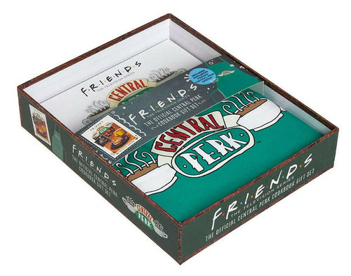 Friends: The Official Central Perk Cookbook Gift Set.