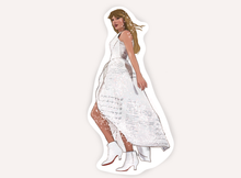 Load image into Gallery viewer, Taylor Swift sticker, Tortured poets sticker.
