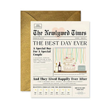 Load image into Gallery viewer, Newlywed Times Greeting Card
