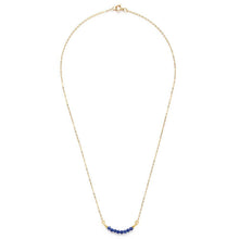 Load image into Gallery viewer, 3mm Faceted Gemstone necklace.
