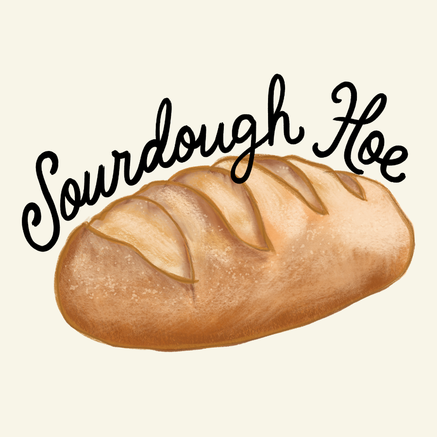 Sourdough Hoe Magnet