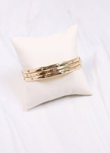Load image into Gallery viewer, Ritter CZ Bangle Set GOLD.
