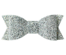 Load image into Gallery viewer, Pastel Glitter Bow Clip.
