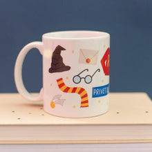 Load image into Gallery viewer, Wizard Illustrations Mug.
