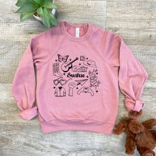 Load image into Gallery viewer, Swiftie Collage - Unisex Kid&#39;s Sweatshirt Taylor Swift.
