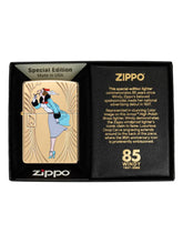 Load image into Gallery viewer, Windy 85th Anniversary Collectible - High Polish Brass Zippo Lighter
