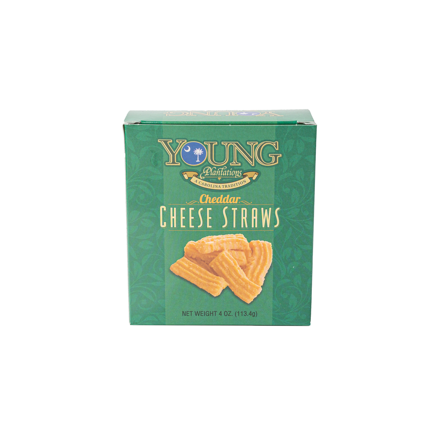 Cheddar Cheese Straws 4 oz Box.