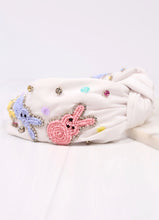 Load image into Gallery viewer, Bunny Buddies Headband WHITE
