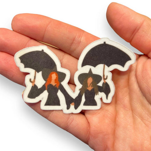 Witchy Sisters Sticker.