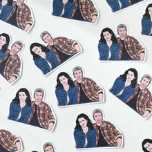 Load image into Gallery viewer, Lorelai and Luke Pop Culture Sticker.
