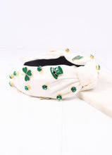 Load image into Gallery viewer, O&#39;Brien Embellished Headband WHITE.
