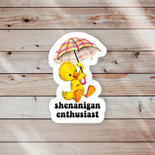 Load image into Gallery viewer, Shenanigan Enthusiast Sticker
