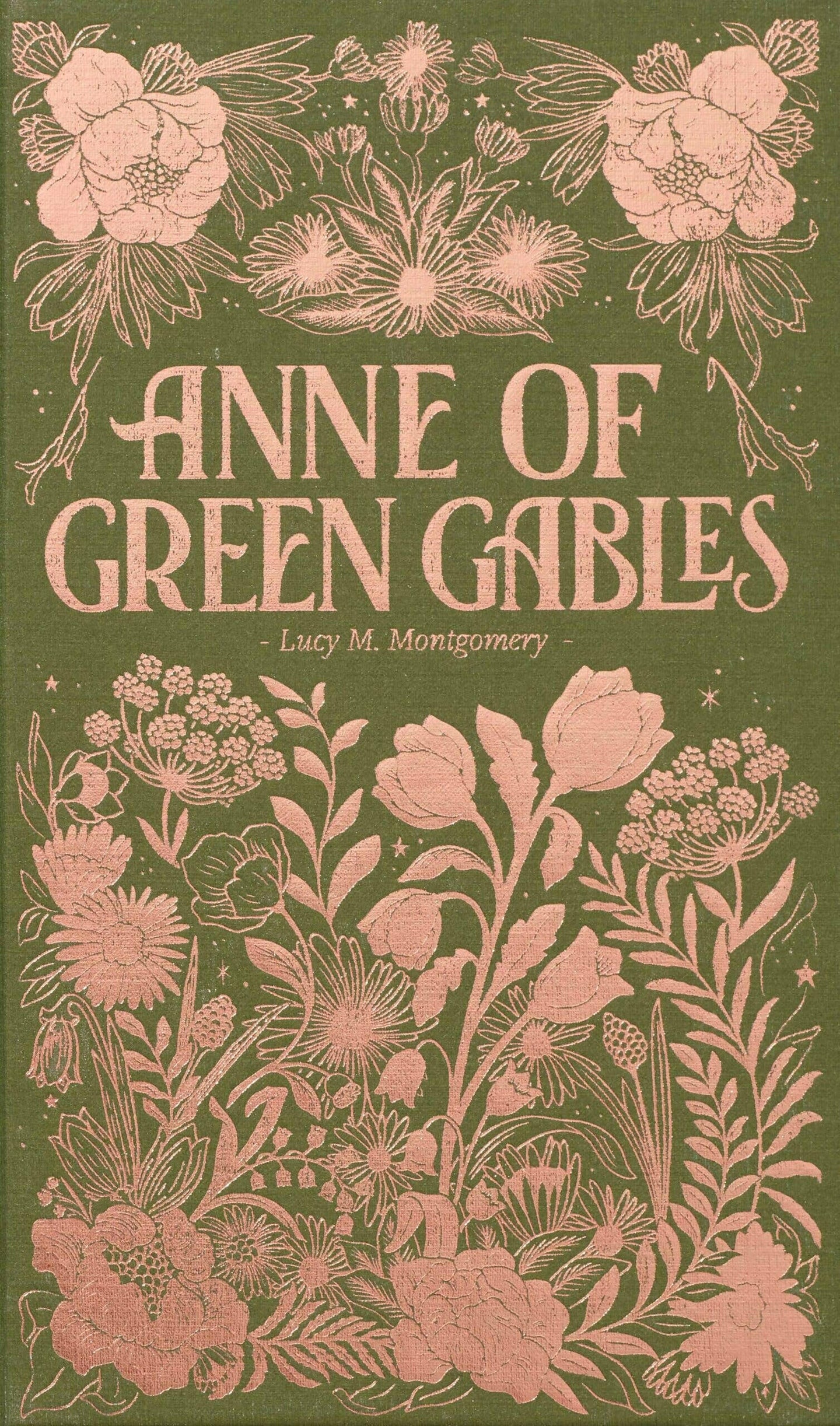 Anne of Green Gables | Montgomery| Luxe Edition | Hardcover.