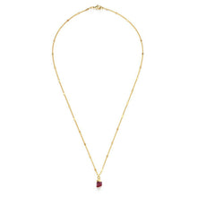 Load image into Gallery viewer, Raw Cut Gemstone Necklaces.
