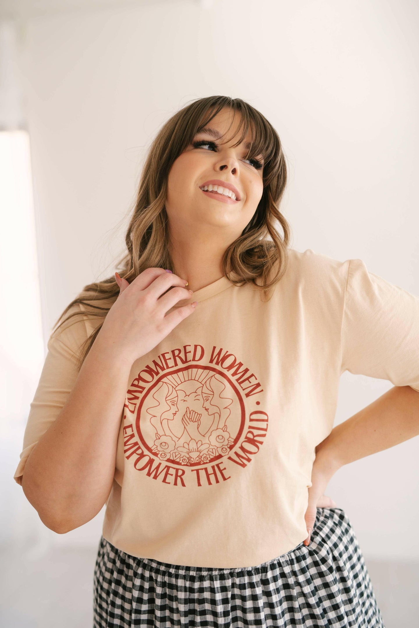 Empowered Women Graphic Empowerment Tee.