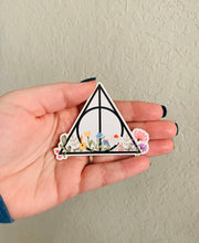 Load image into Gallery viewer, Deathly Hallows-Harry Potter Sticker/Magnet.
