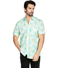 Load image into Gallery viewer, Vibrant Vacation Men&#39;s Hawaiian Shirt - Tropical Button Down.
