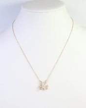 Load image into Gallery viewer, Taos Pave Butterfly Necklace WR Gold
