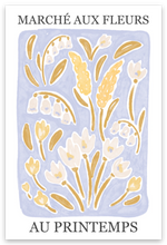 Load image into Gallery viewer, Spring Flower Market Sticker, 3x2 in..
