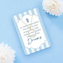 Load image into Gallery viewer, Mother of the Groom Keepsake Card.
